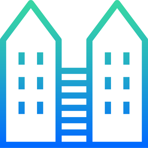 appartement Winnievizence Outline gradient icoon