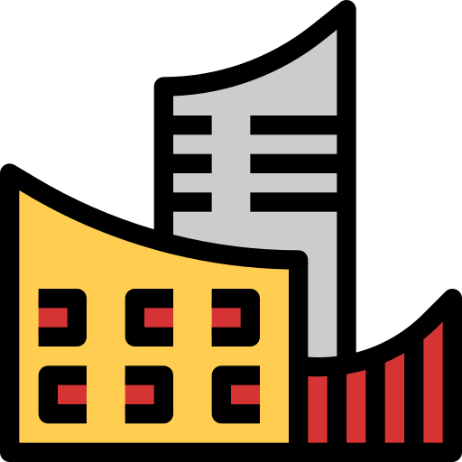 スカイクレイパー Winnievizence Lineal color icon