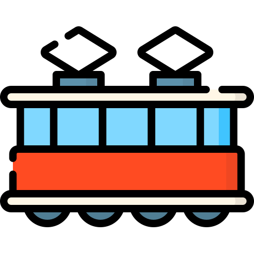 Tranvía Special Lineal color icono