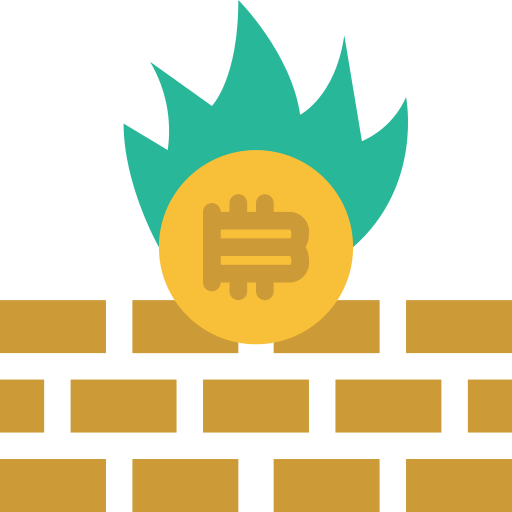 bitcoiny Neung Flat ikona