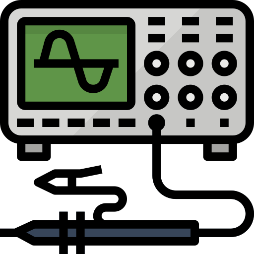 oszilloskop Aphiradee (monkik) Lineal Color icon