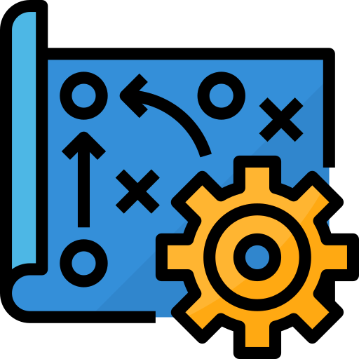 Strategy Aphiradee (monkik) Lineal Color icon