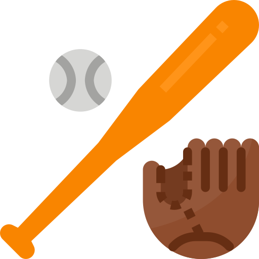 Бейсбол Aphiradee (monkik) Flat иконка