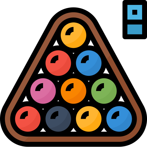 billard Aphiradee (monkik) Lineal Color icon