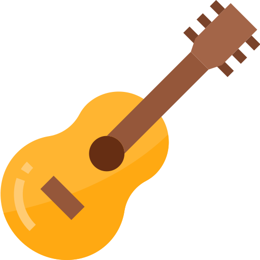 Guitarra Aphiradee (monkik) Flat icono