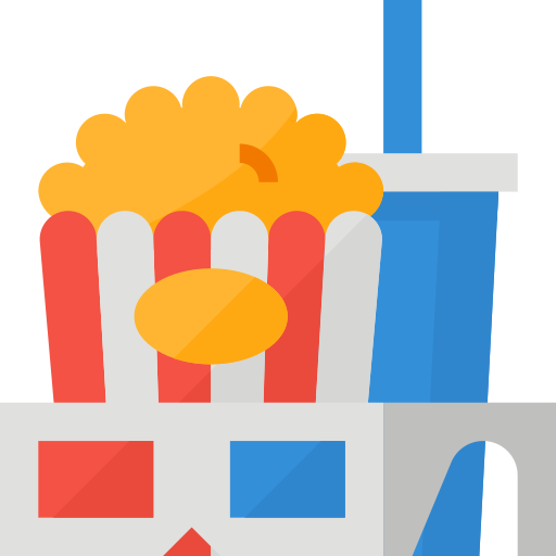 popcorn Aphiradee (monkik) Flat icoon