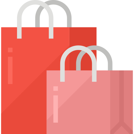 Shopping bag Aphiradee (monkik) Flat icon