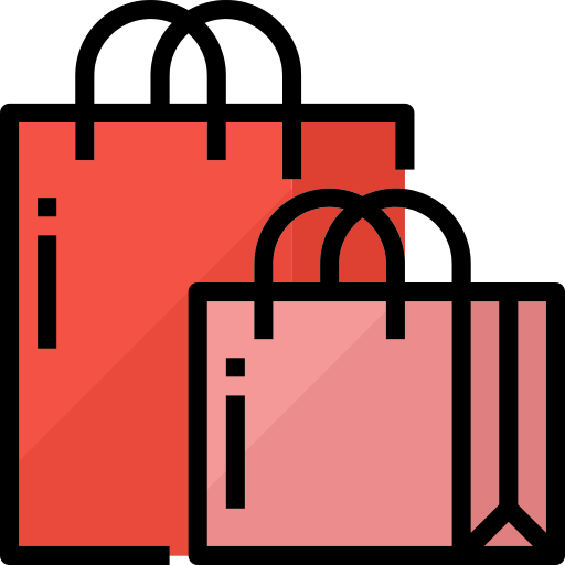 torba na zakupy Aphiradee (monkik) Lineal Color ikona