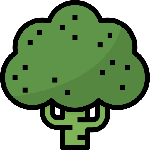 broccoli Aphiradee (monkik) Lineal Color icona