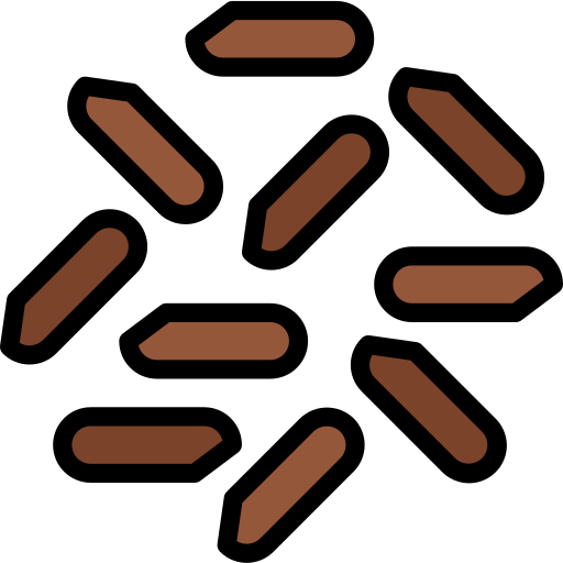Arroz integral Aphiradee (monkik) Lineal Color icono