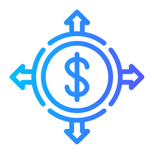 decisión Generic gradient outline icono