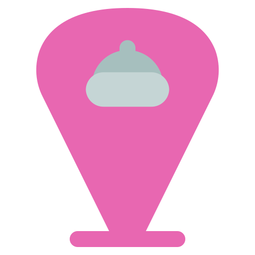 ubicación Generic color fill icono