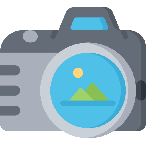 カメラ Juicy Fish Flat icon