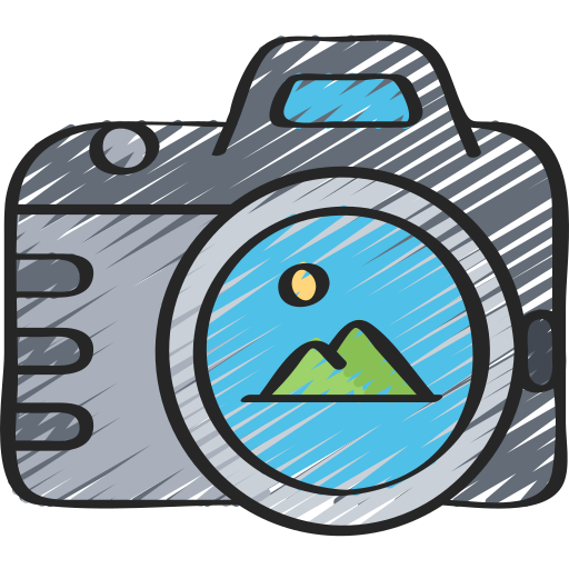 fotocamera Juicy Fish Sketchy icoon
