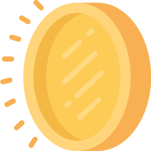 moneta Juicy Fish Flat ikona