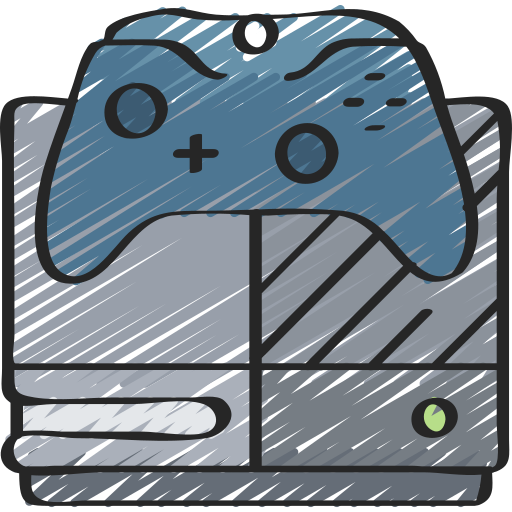 Game console Juicy Fish Sketchy icon