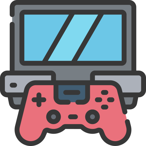Game console Juicy Fish Soft-fill icon