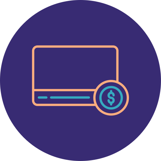 contenido pago Generic color fill icono
