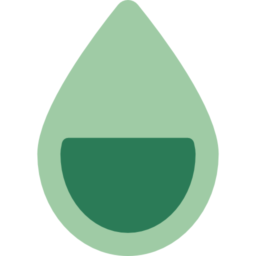 Water drop Basic Straight Flat icon