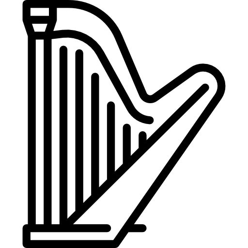 harfa Special Lineal ikona