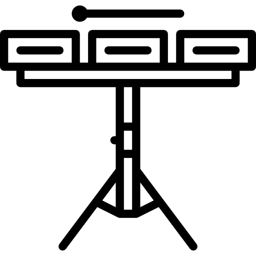 Percussion instrument Special Lineal icon