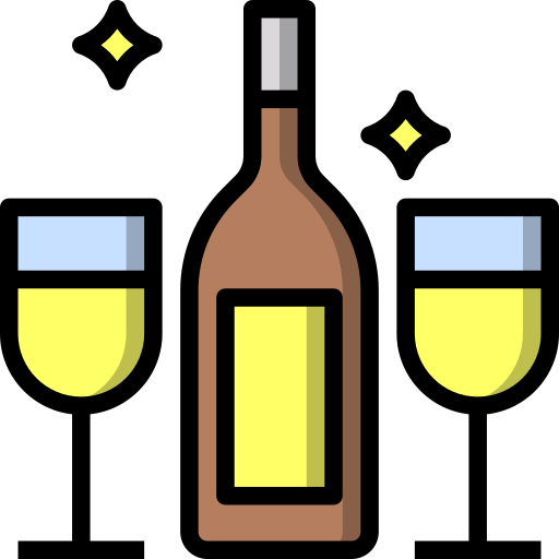 alcohol Surang Lineal Color icono