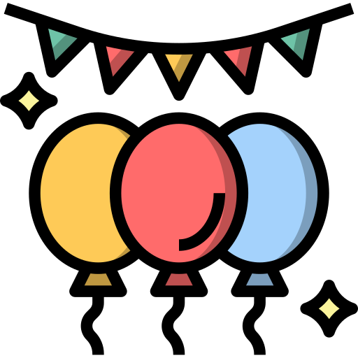 palloncini Surang Lineal Color icona
