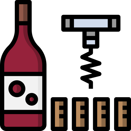 Alcohol Surang Lineal Color icon