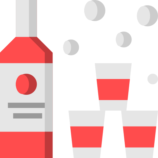 alkohol Surang Flat icon