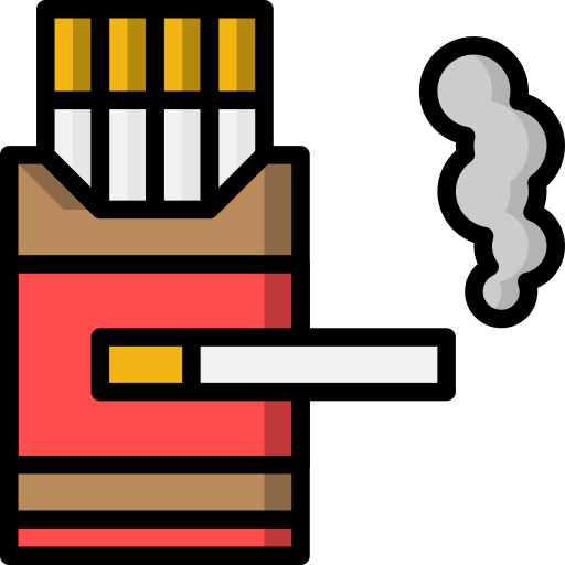Cigarette Surang Lineal Color icon
