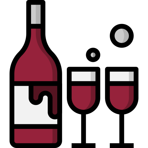 alcohol Surang Lineal Color icono