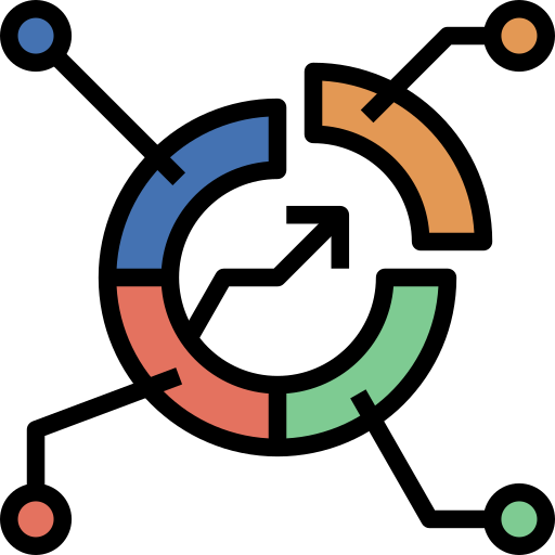 affaires et finances Surang Lineal Color Icône