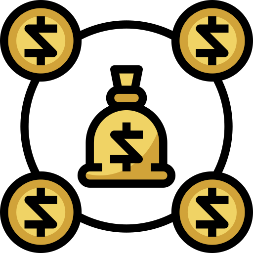 Banco Surang Lineal Color icono
