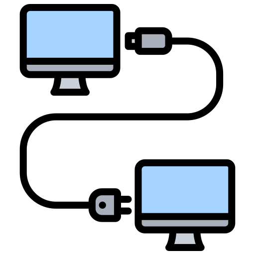 Cable connection Generic color lineal-color icon