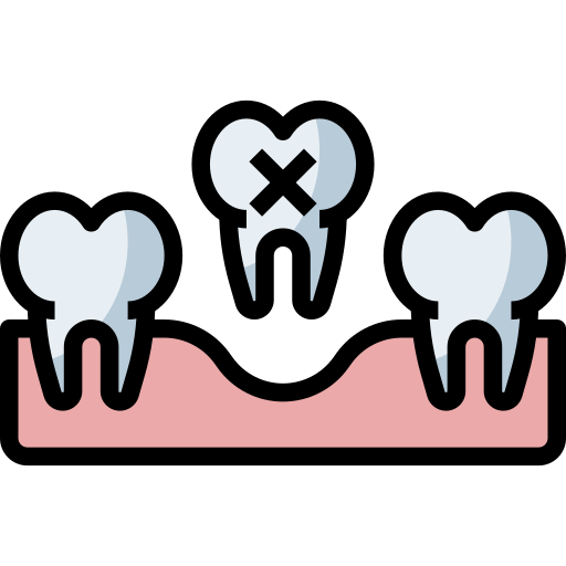 Dental Surang Lineal Color icon