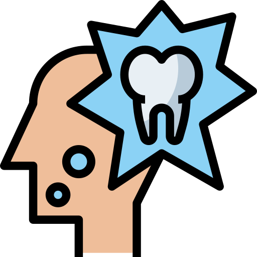 Dental Surang Lineal Color icono