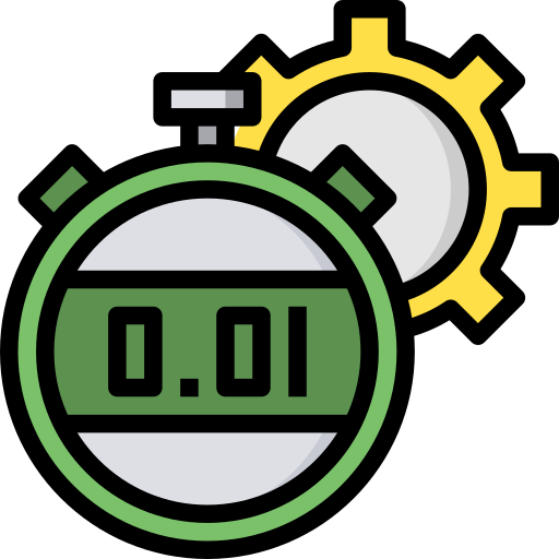 chronometer Surang Lineal Color icon