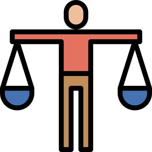 Balance Surang Lineal Color icon