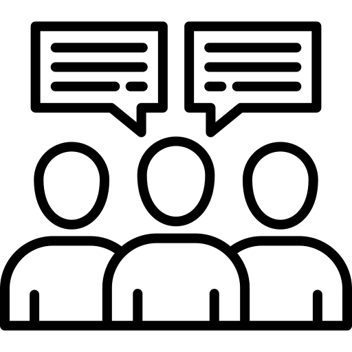 Advocate Generic black outline icon