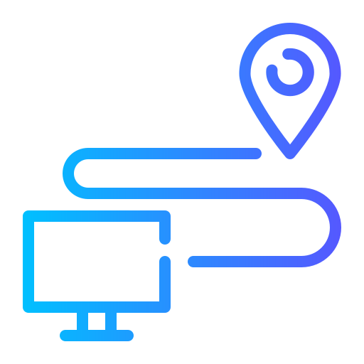 computadora Generic gradient outline icono
