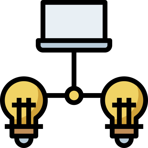 Ordenador Surang Lineal Color icono