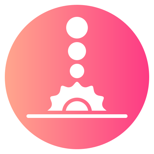 sistema solar Generic gradient fill icono