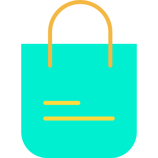 Shopping bag Kiranshastry Flat icon