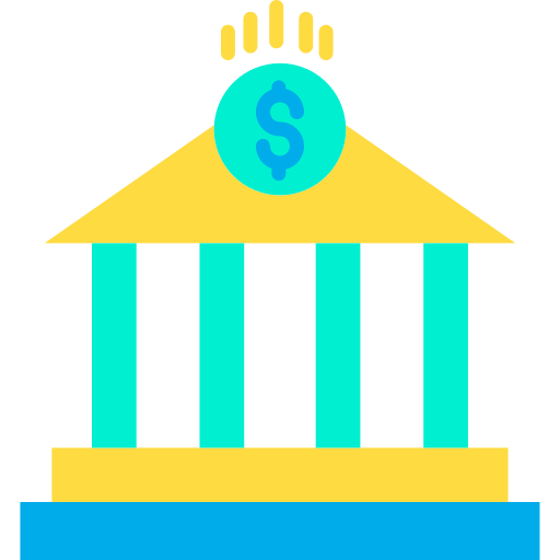 Bank Kiranshastry Flat icon