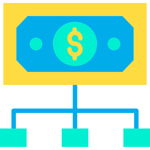 Dólar Kiranshastry Flat icono