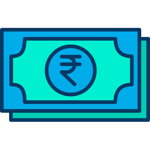 Рупия Kiranshastry Lineal Color иконка