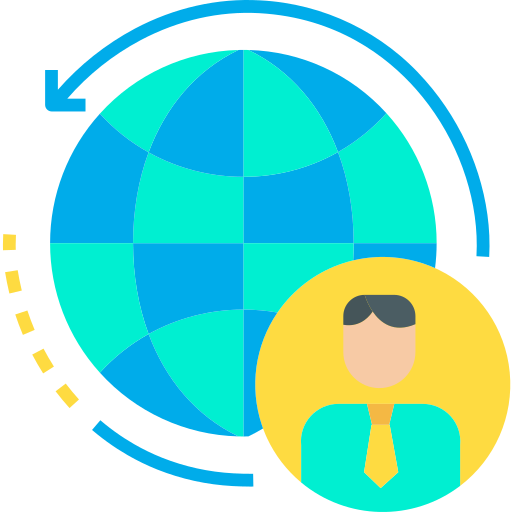 세계적인 Kiranshastry Flat icon
