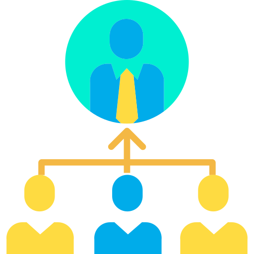 struktura hierarchiczna Kiranshastry Flat ikona