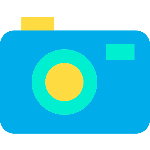 Photo camera Kiranshastry Flat icon