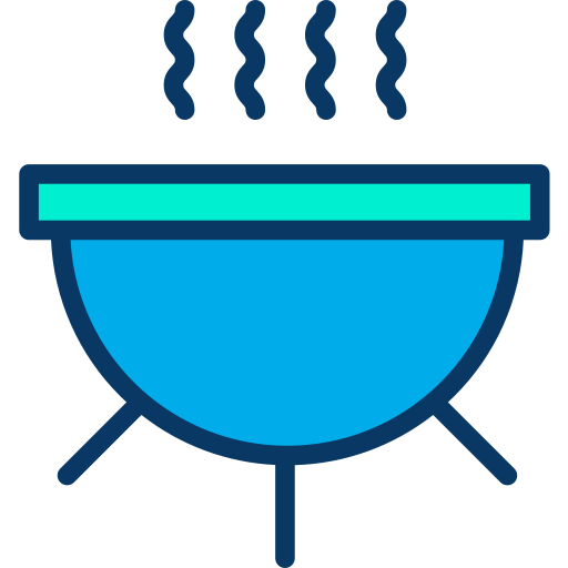 bbq Kiranshastry Lineal Color icon